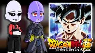 Universe 6 and 11 react to Goku  Dragon ball super   Gacha react by Rezzo [upl. by Mccahill]