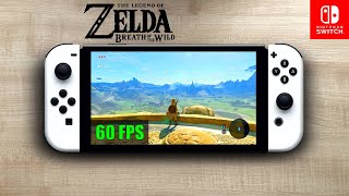 Zelda Breath of the Wild  60 FPS  Nintendo Switch Oled [upl. by Ennahs568]