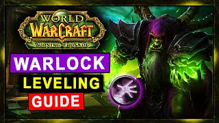 TBC Classic Warlock Leveling Guide Talents Tips amp Tricks Rotation Gear [upl. by Heida]