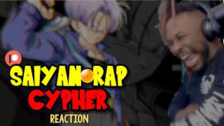 🔥WARNING HEADPHONES WILL MELT🔥   SAIYAN RAP CYPHER REACTION  PATREON REQUEST [upl. by Kcirddet372]