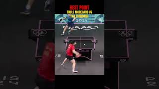 Best point TRULS MOREGARD VS FAN ZHENDONG tabletennis tischtennis pingpong tabletennismatch [upl. by Akinihs]