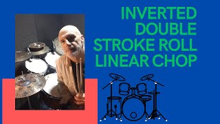 DRUMS INVERTED DOUBLE STROKE ROLL  LINEAR DRUM CHOP RLLRRLLK [upl. by Allred]