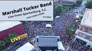 Marshall Tucker Band Comes Home Live From Spartanburg SC 6722 [upl. by Nirtak]