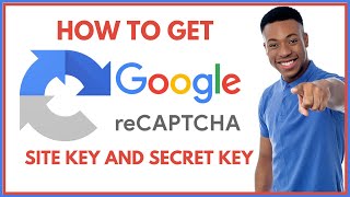 How To Get Google ReCaptcha Site Key And Secret Key 2024 [upl. by Lauter]