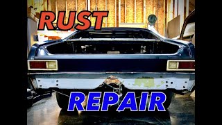 1969 Chevy Nova Rust Repair [upl. by Nawak]