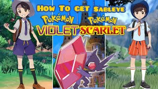 The Ultimate Guide Obtaining Mega Sableye In Pokémon Scarlet And Violet [upl. by Eatnoled]