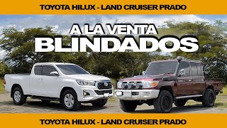 Vendo TOYOTA LAND CRUISER  HILUX BLINDADOS en GUATEMALA [upl. by Kashden]