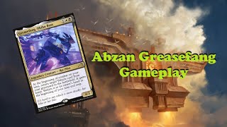 Abzan Greasefang Gameplay  Pioneer  Explorer [upl. by Arodaeht787]