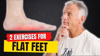 2 Exercises amp One Tip For Flat Feet Pronated Feet [upl. by Aivatnuhs306]