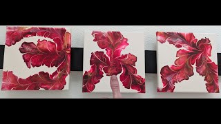 Insanely Gorgeous Botanical Series 3 of 6 ❤️ Vibrant Red And Pink nature art tutorial [upl. by Nnylsoj545]