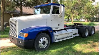 2000 Freightliner FLD 120 with a custom 6” extended day cab [upl. by Feune]