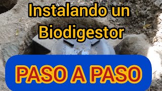 Biodigestor AUTOLIMPIANTE paso a paso [upl. by Naesal774]