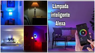 CHEGOU NOSSA LÂMPADA INTELIGENTE ALEXA  ILUMINAÇÃO APTO [upl. by Abih27]