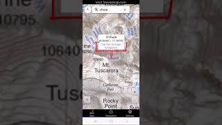 Wasatch Backcountry Skiing Map Android version [upl. by Arlen160]