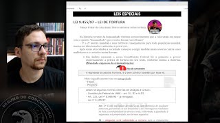 Estudo ao vivo  Lei de tortura [upl. by Drusie]