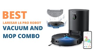 Review Laresar Clean Robot VacuumsRobot Vacuums and Mop 4500Pa3 in 1 SweepampVacuumampMop180mins Runt [upl. by Airoled295]