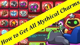 How to Get All Mythical Charms and their Stats  Summoners Greed [upl. by Bethesde]