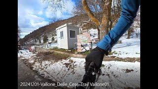 Vallone Delle Cese Trail Vallone  prima parte [upl. by Nylessoj]