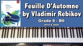 Feuille dAutomne op29 no3 by V Rebikov [upl. by Revert]