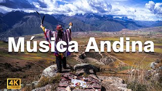 Lo mejor de la MÚSICA ANDINA  ANDEAN MUSIC 🌞 Machu Picchu  Perú drone  Drone Cusco [upl. by Warga]