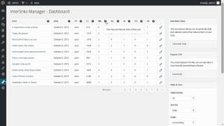 Interlinks Manager  Generate data about the internal links [upl. by Langham]