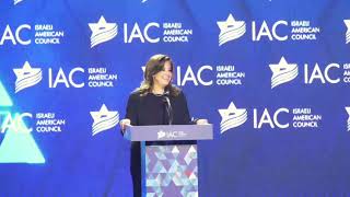 Stefanik At the Israeli American Council Summit America Stands Strong with Israel [upl. by Castorina]