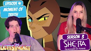 CATRA PULLS THE LEVER  Shera Season 3 Reaction  Episode 4 “Moment of Truthquot [upl. by Anders]