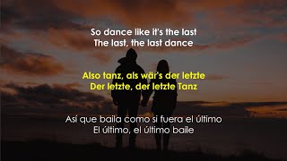 Bosse  Der Letzte Tanz Lyrics  Text  Letra español [upl. by Aruon57]