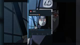 Itachi edit  Sharingan EditAMV  animeedit naruto [upl. by Iaoh]