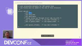 Get start with XDP write a network filter in 10m  DevConfCZ 2021 [upl. by Wendalyn453]