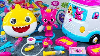 90 Minutes Pinkfong Ambulance Play Set Satisfying ASMR  Doctor Toys Unboxing 💞 Lana Unboxing Toys [upl. by Cilka]