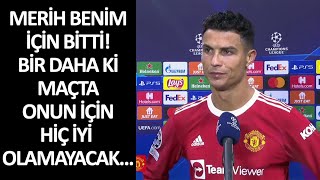 Cristiano Ronaldo Atalanta maçı sonrası Merih Demiral ile ilgili röportajı  ALTYAZILI [upl. by Eanal]