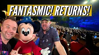 Fantasmic Returns to Disneys Hollywood Studios in 2022 [upl. by Piane]