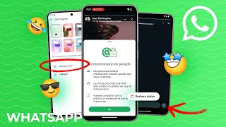 WhatsApp se actualiza con menciones usuarios y mucho más [upl. by Creath]