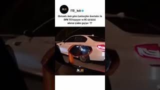 F10 M5 vs LAMBORGHİNİ AVENTADOR [upl. by Tildie]