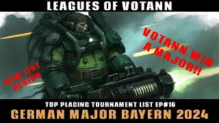 Votann Win a Major Leagues of Votann Competitive List Analysis EP16 [upl. by Ahteral]