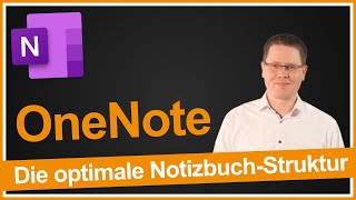 OneNote Die optimale Notizbuch Struktur [upl. by Hseyaj]