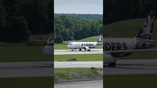 Viva Aerobus Raiders Livery departs KCMH airplane aviation planespoting avgeek aviationlovers [upl. by Sanderson]