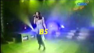 Regine Velasquez Vocal Range A2B6 Part 4 of 4  High Notes A5B6 [upl. by Ahsyia]