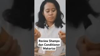 Review shampo dan conditioner Makarizo review makarizo [upl. by Severn]