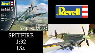 Revell Spitfire Mk IXc 132 full build [upl. by Nylekoorb]