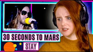 Vocal Coach reacts to Thirty Seconds To Mars  Stay Rihanna in the Live Lounge [upl. by Anialam]