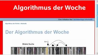 Algorithmus der Woche [upl. by Dag]