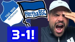 TSG Hoffenheim vs Hertha BSC 31 20 Analyse amp Spielernoten [upl. by Ahseal]