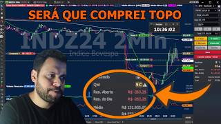 DAY TRADE NA CONTA REAL 221024  ADRIANO SILVA [upl. by Eisset907]