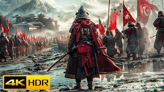 Samurai Army vs Mongol Army Battle Scene 4K  Ghost of Tsushima [upl. by Feliks]