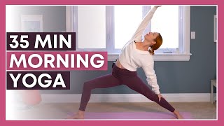 35 min Morning Yoga to STRETCH amp ENERGIZE [upl. by Repip]