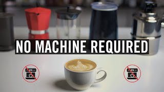 Making CappuccinoLatteFlat White at Home without an Espresso Machine [upl. by Eiramyma408]