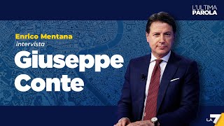 Elezioni europee 2024  Enrico Mentana intervista Giuseppe Conte [upl. by Jarus203]