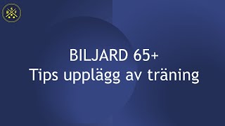 Biljard 65 Tips på träning [upl. by Ennovehc]